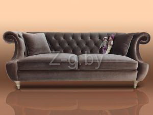Прямой диван «Веласкес браун»